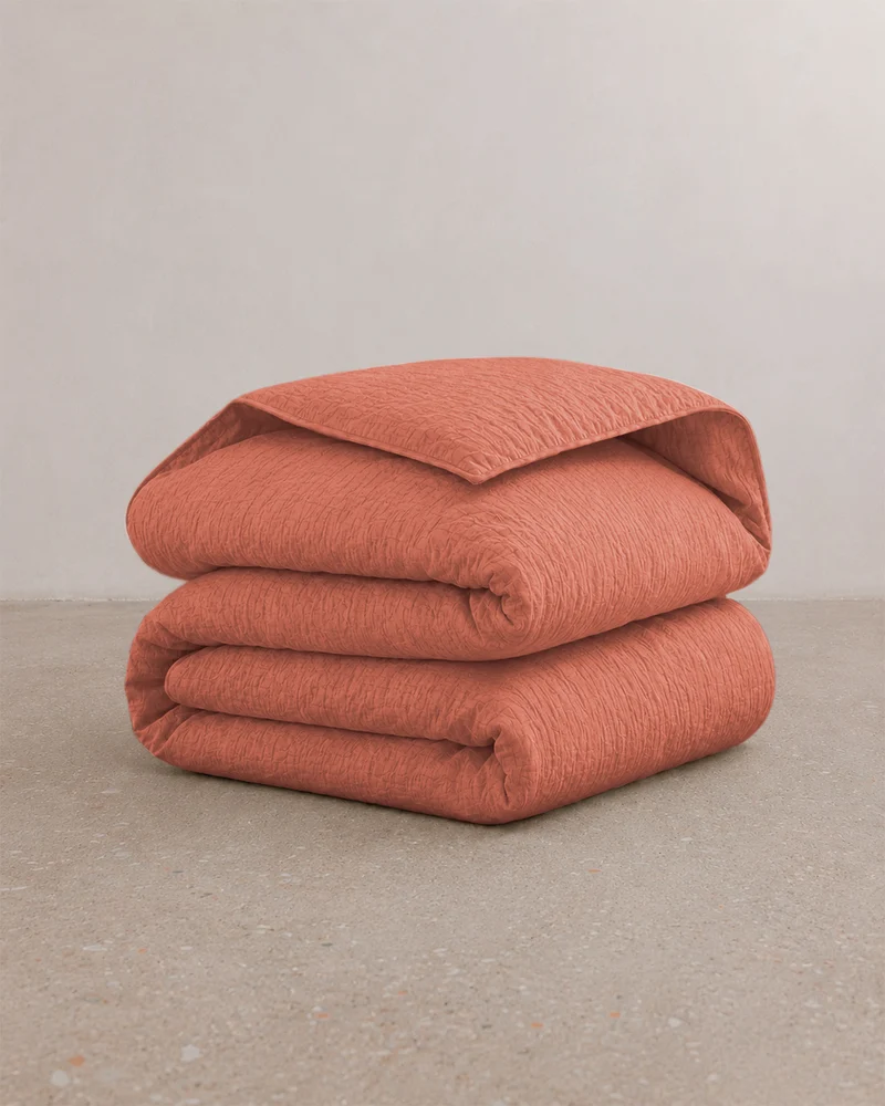 Housse de couette Gaze de coton - 4 coloris au choix