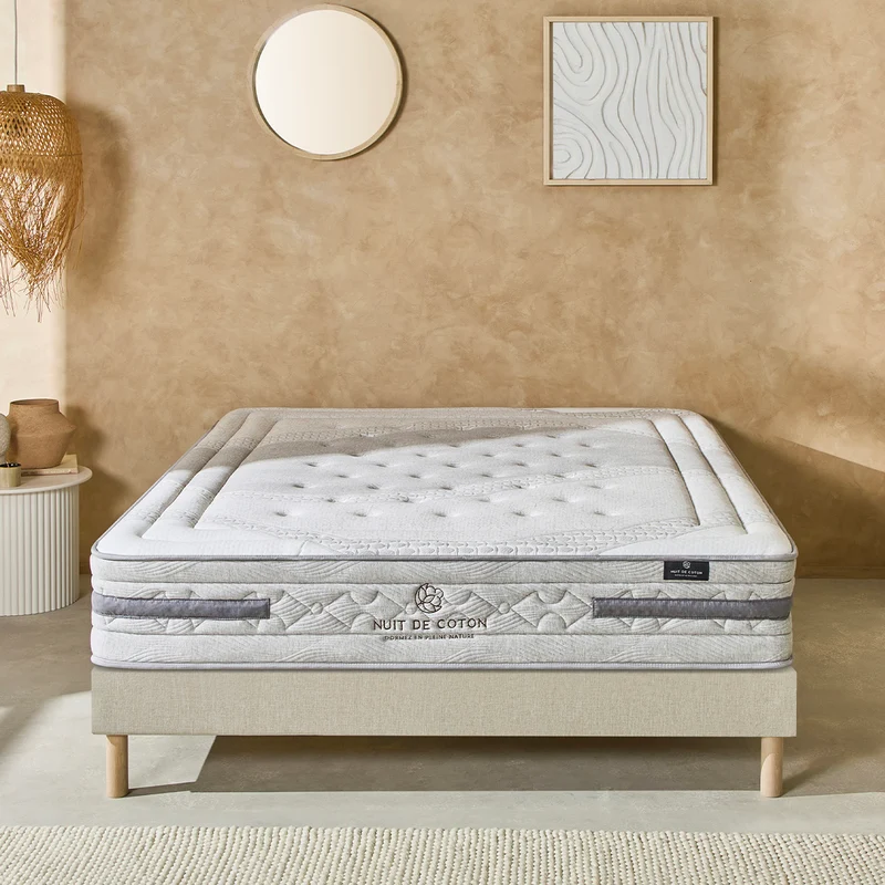 Matelas Sérénade - Ressorts ensachés - Équilibré - 26 cm d'épaisseur