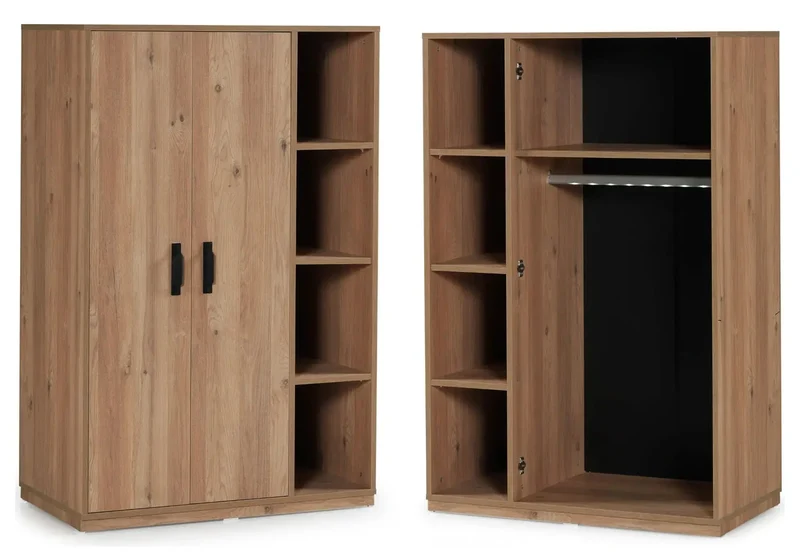 Chambre jeune modulaire chêne SMART