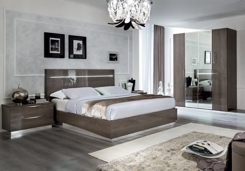 Chambre complète modern bouleau NARA
