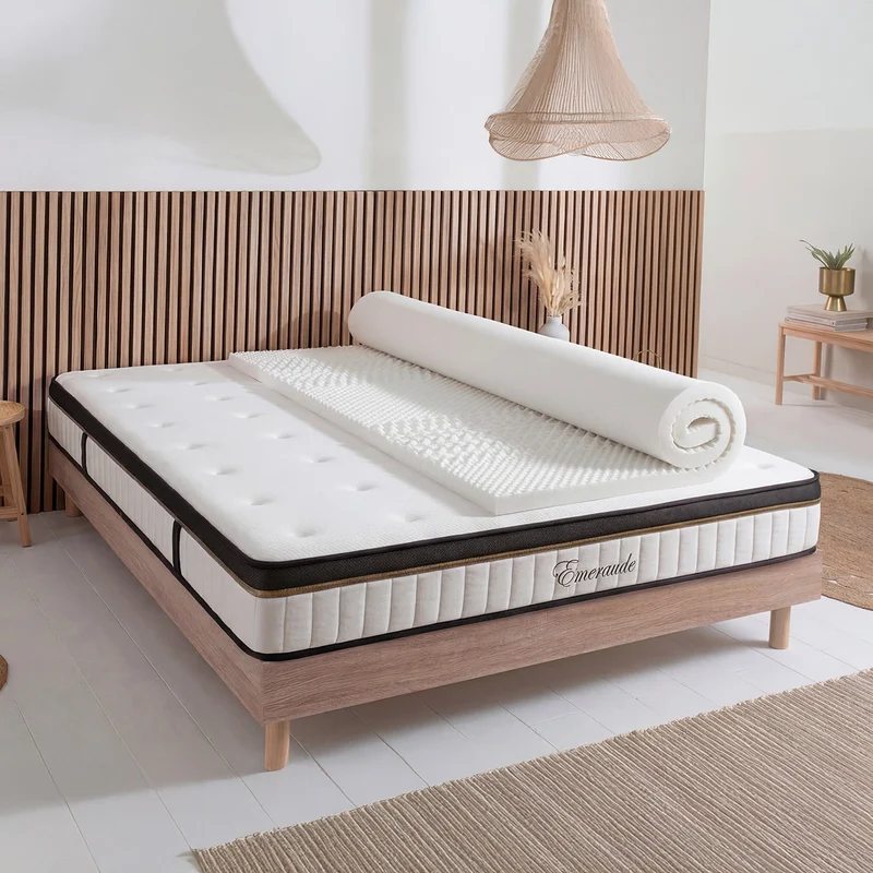 Surmatelas Mémoire de Forme – 6 cm – LUNIS