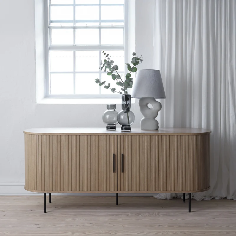 Buffet 180 cm 2 portes - Bois - ALBA
