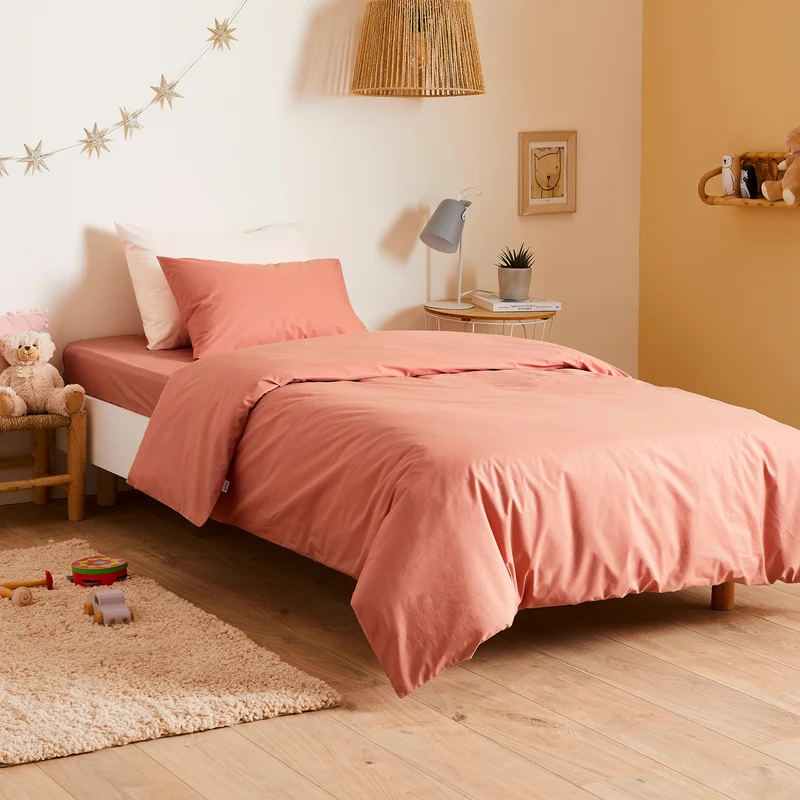 La housse de couette enfant en percale de coton bio