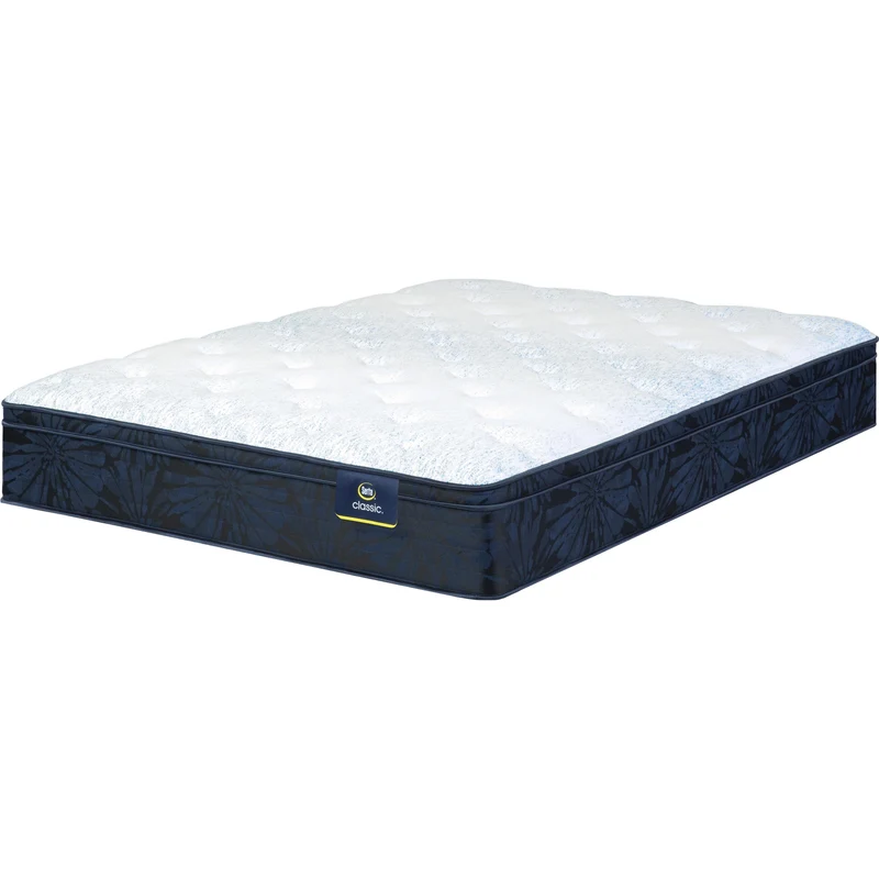 Serta Matelas Recital moelleux à euro plateau pour grand lit