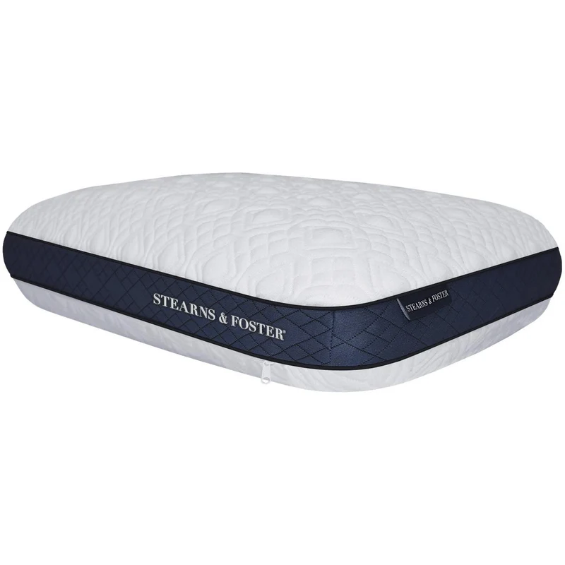 Stearns & Foster Oreiller de format grand Oreiller de lit en mousse mémoire avec housse Tencel pour grand lit