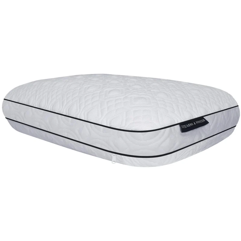 Stearns & Foster Oreiller Oreiller de lit en latex avec housse Tencel