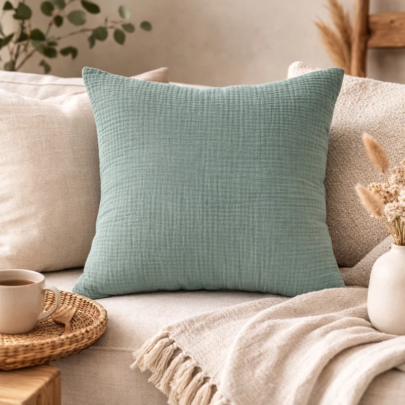 Coussin en Gaze de Coton