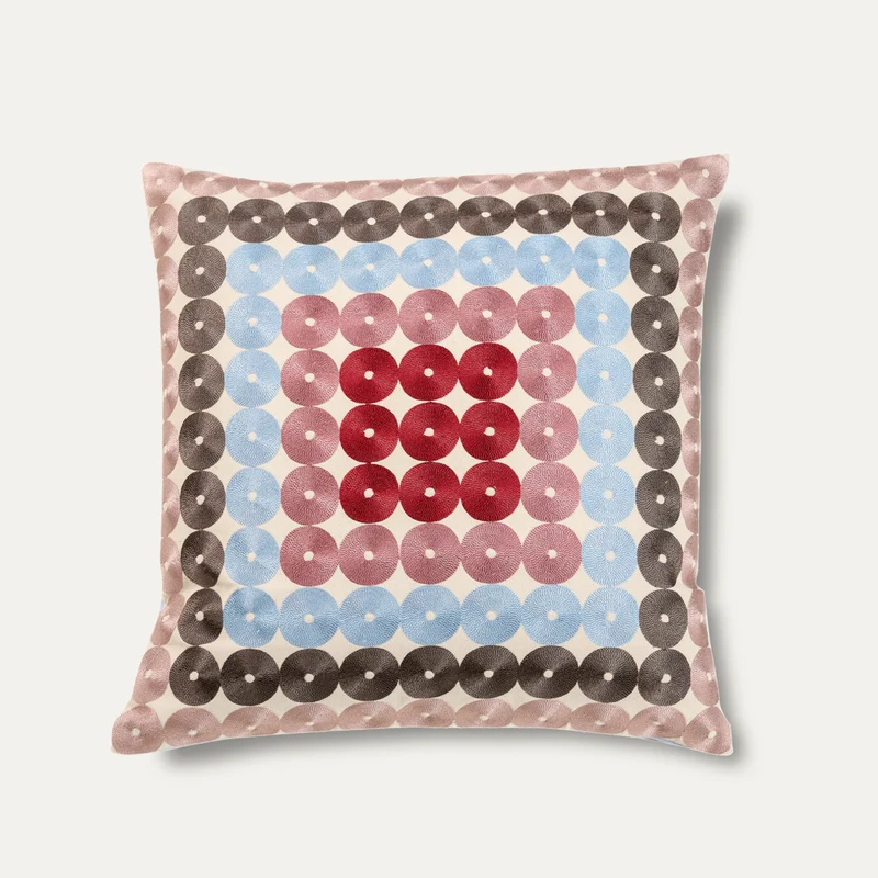 Taie décorative Violet - Maroko