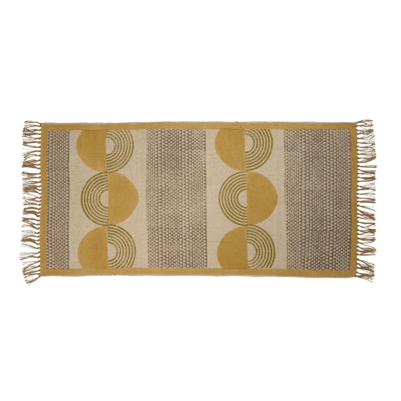 Tapis en coton / jute Dandelion
