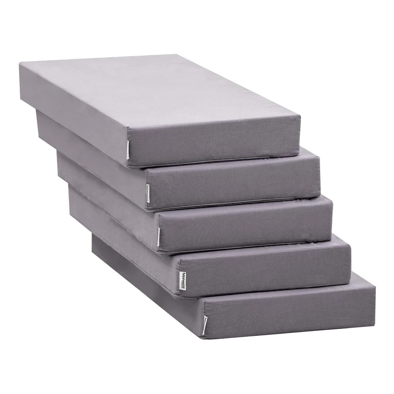5-delt madras til lounge modul i Granite Grey