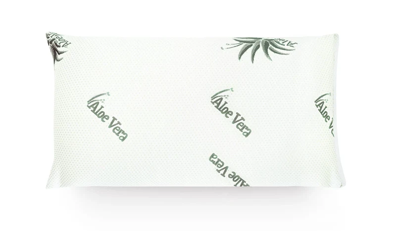 Oreiller en Viscose et Housse en Aloe Vera
