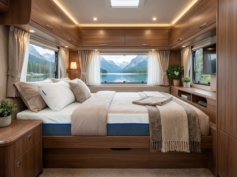 Matelas Bleu.eco - Voyageur en Mousse mémoire