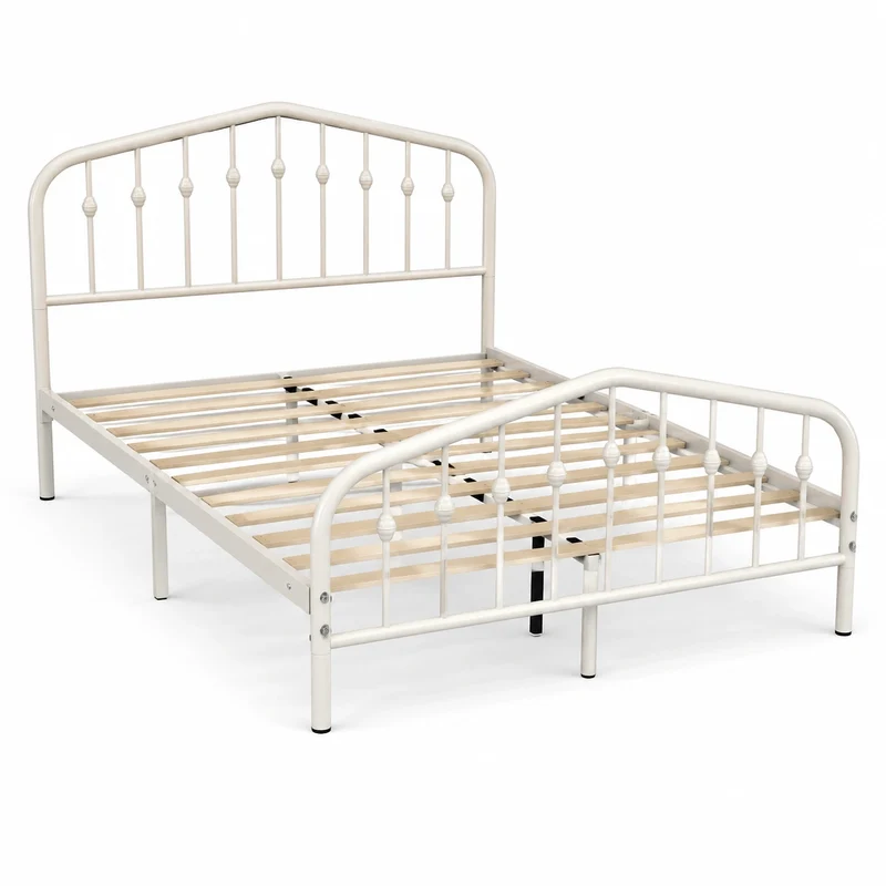 cadre-de-lit-metal-140x200-cm-avec-tete-de-lit-couronne-et-sommier-blanc-iybdwm7125te