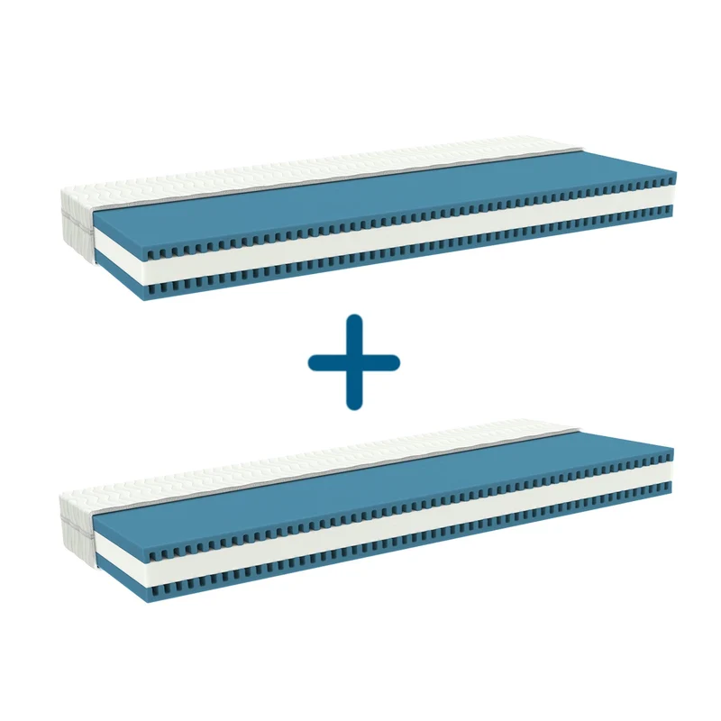 Lot de 2 : Matelas enfant orthopédique Premium METROPOLIS
