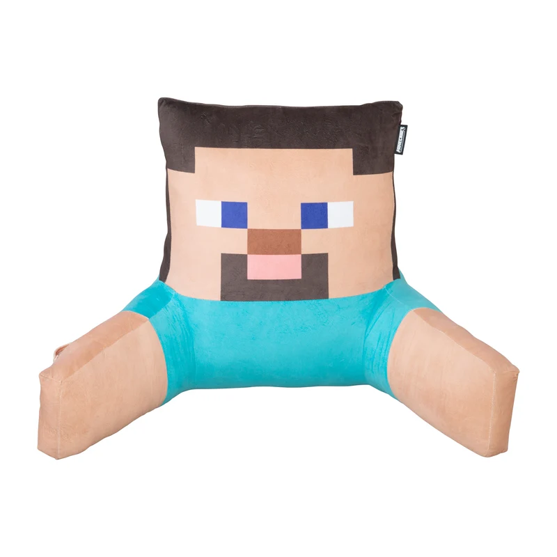 Lese- & Relaxkissen 'Minecraft' - Steve - Samtstoff