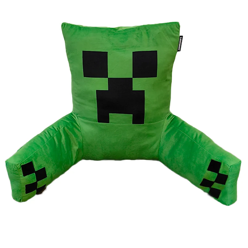 Lese- & Relaxkissen 'Minecraft' - Creeper - Samtstoff