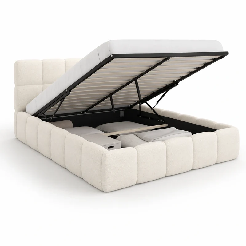 lit-coffre-double-avec-tete-matelassee-et-sommier-140x190-cm-tissu-bouclette-blanc-xydlpi7113qx