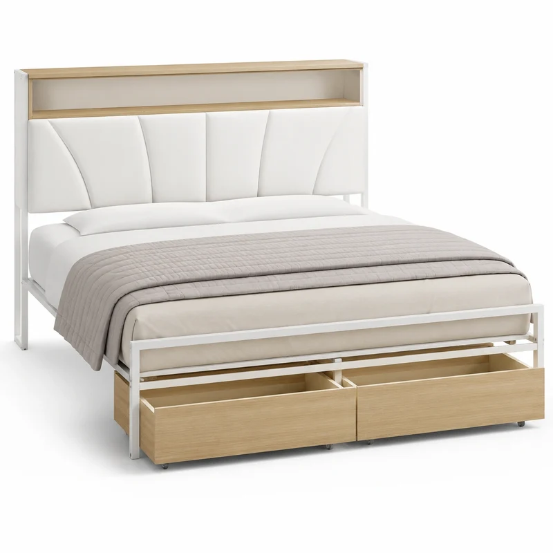 cadre-de-lit-140x200-avec-eclairage-led-et-prises-usb-blanc-hwpgab7111ur