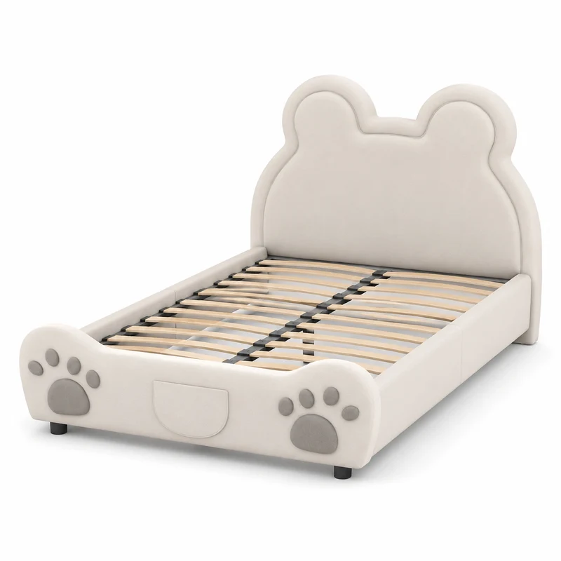 lit-simple-en-velours-doux-en-forme-d-ours-blanc-140x200-cm-tylfwv7071ys