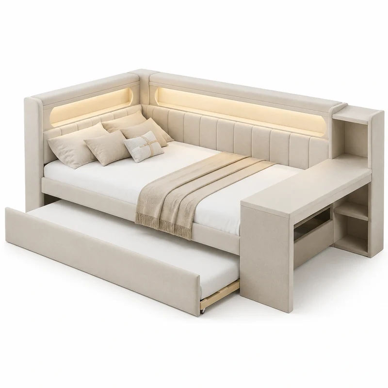 lit-gigogne-90x200-avec-led-et-usb-banquette-avec-bureau-integre-rose-zxqnng7067qy