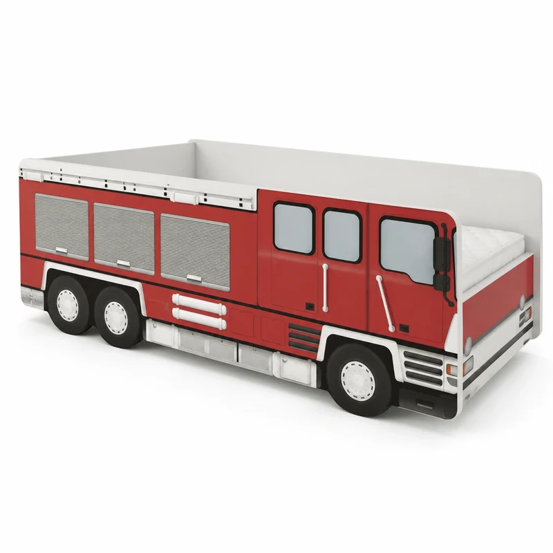lit-enfant-avec-matelas-et-sommier-en-forme-de-camion-de-pompiers-ymcrhp7066lz