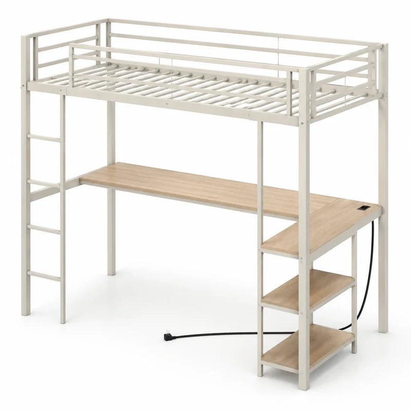 lit-mezzanine-avec-bureau-integre-et-etageres-eclairage-led-pour-enfant-et-adolescent-vqkqxk7004go