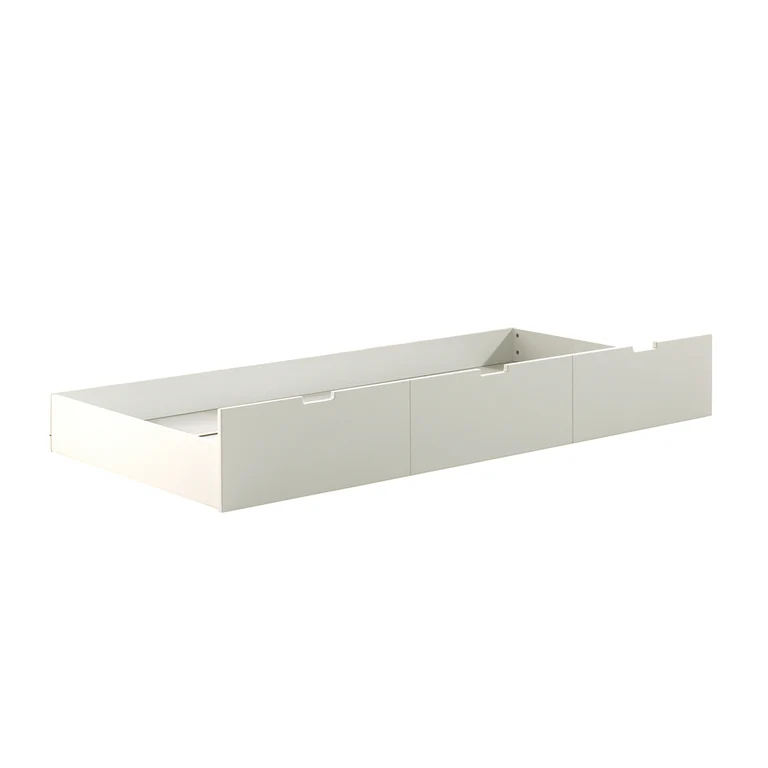 Tiroir de lit 90x190 Vipack Margrit - Blanc et Bois