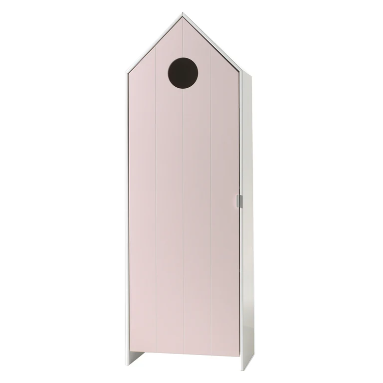 Armoire 1 porte Vipack Casami - Rose