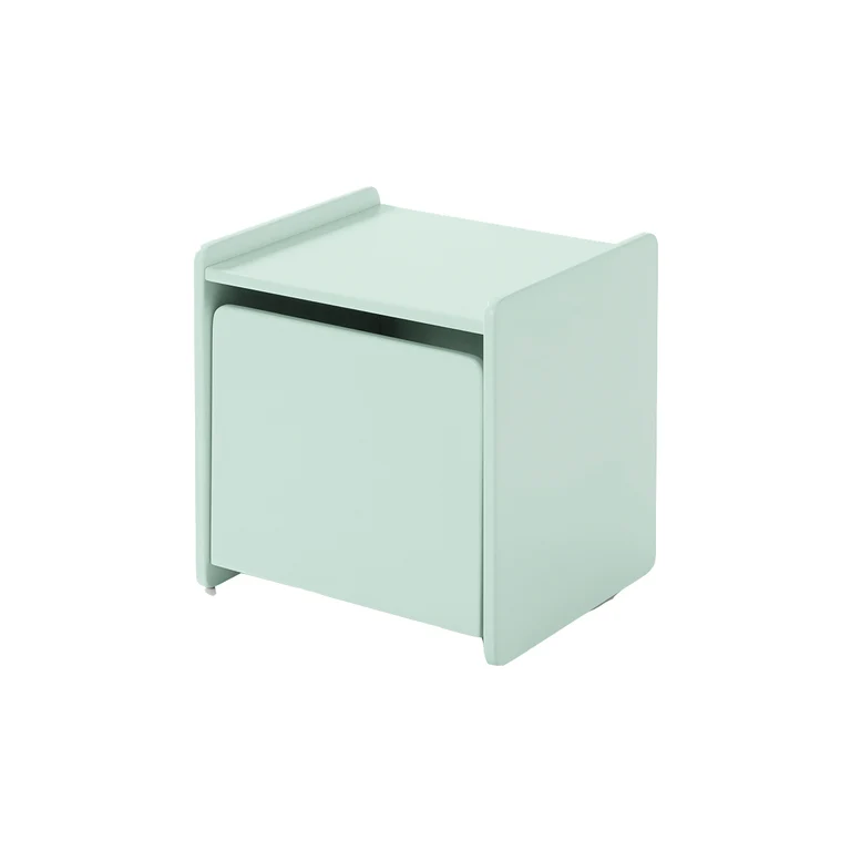 Chevet 1 porte Vipack Kiddy - Vert Menthe