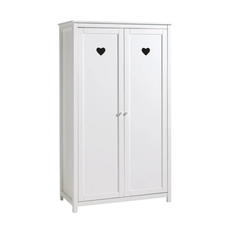 Armoire 2 portes Vipack Amori - Blanc