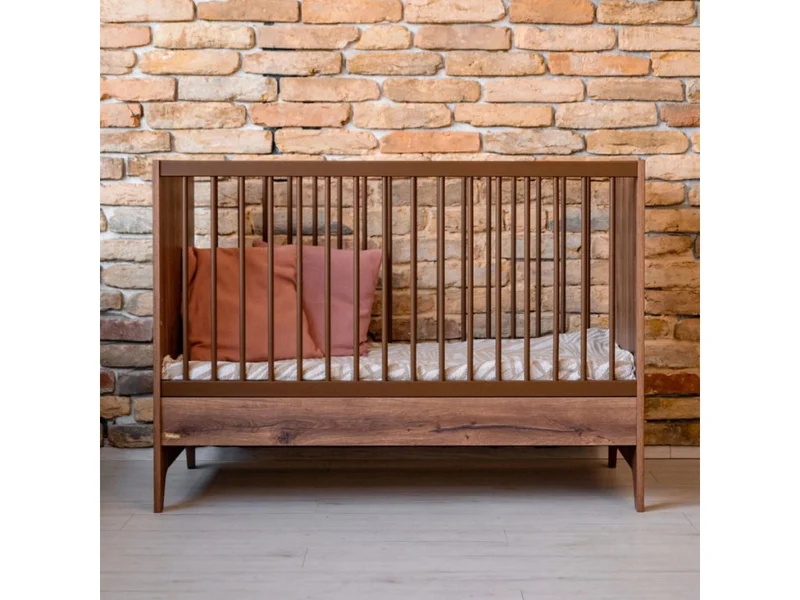 Nest Walnut - Lit bébé 70x140 cm