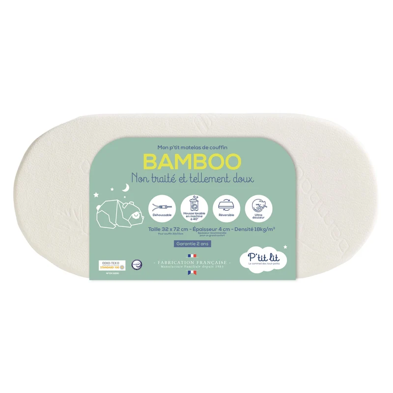 Matelas de couffin bambou