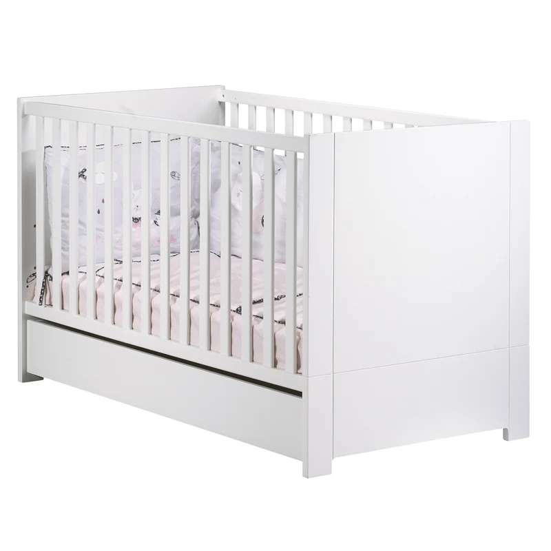 Loft Blanc lit bébé Little Big Bed 70x140