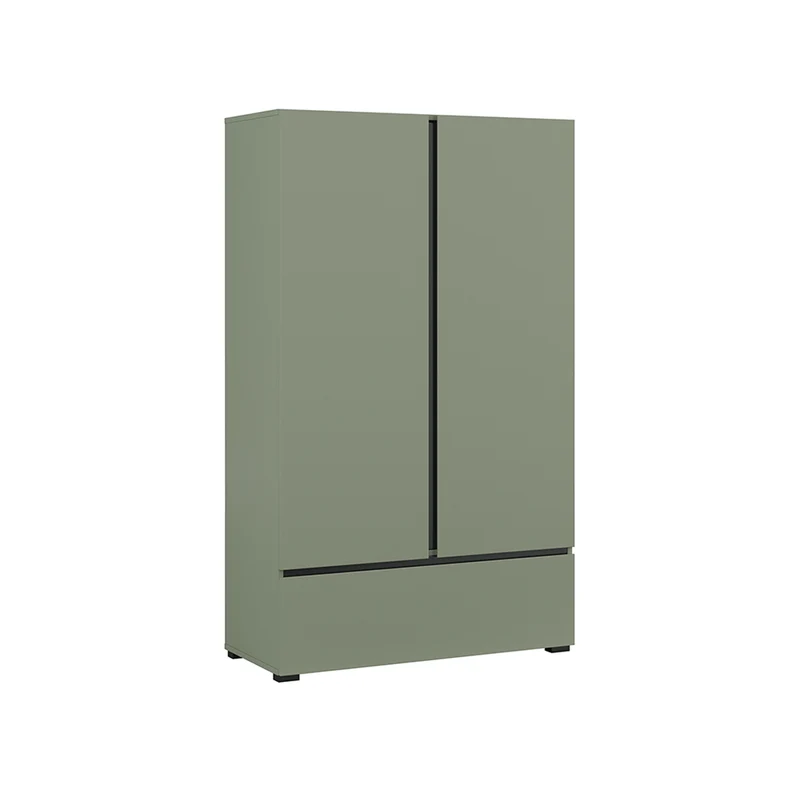 Petite armoire 2 portes 1 tiroir Lilia Vert