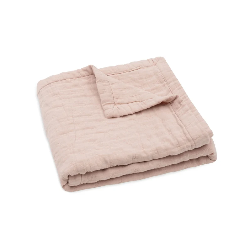 Couverture Gaze de Coton Jacquard