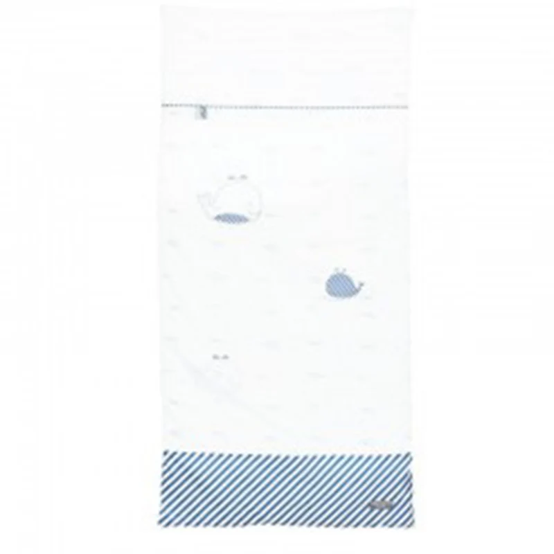 Blue Baleine Edredon 140 x 70 cm