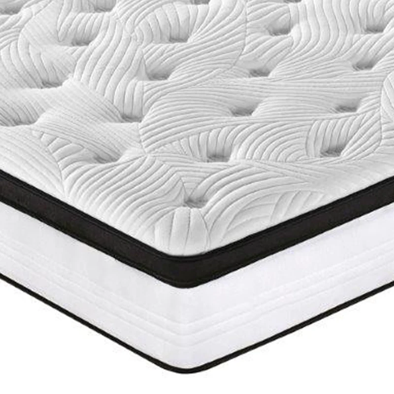Matelas 140x190 ressorts et mémoire de forme Aurore