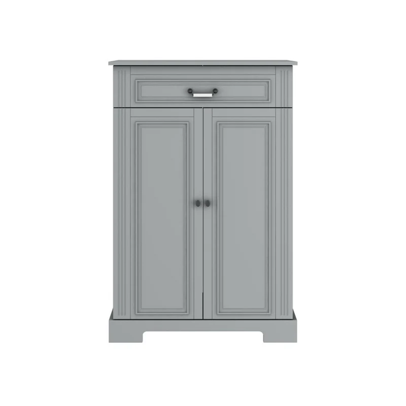 Chiffonnier 2 portes Bellamy Ines - Gris