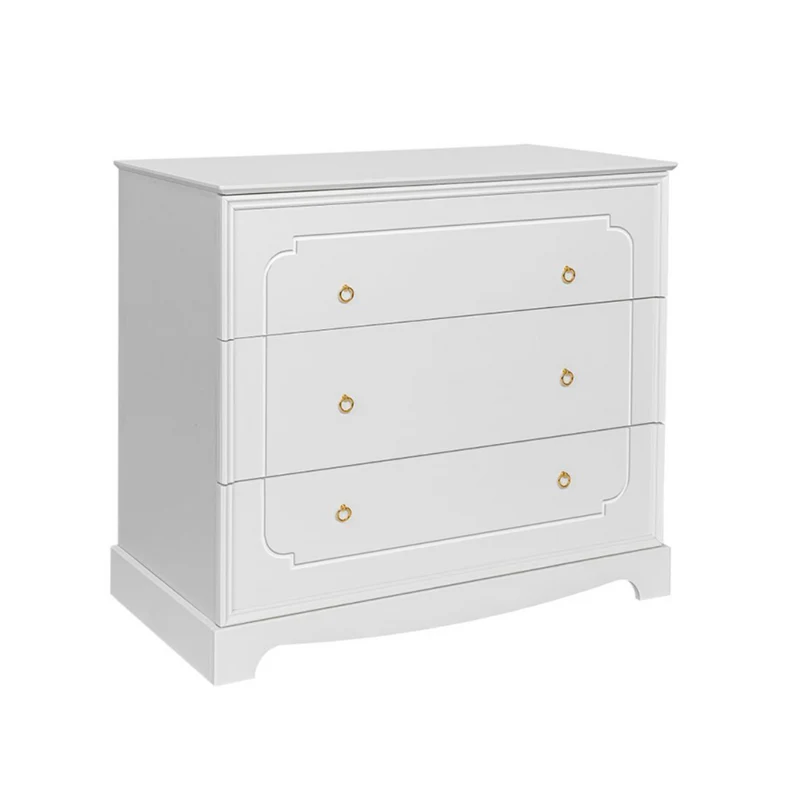 Commode 3 tiroirs Bellamy Royal - Blanc