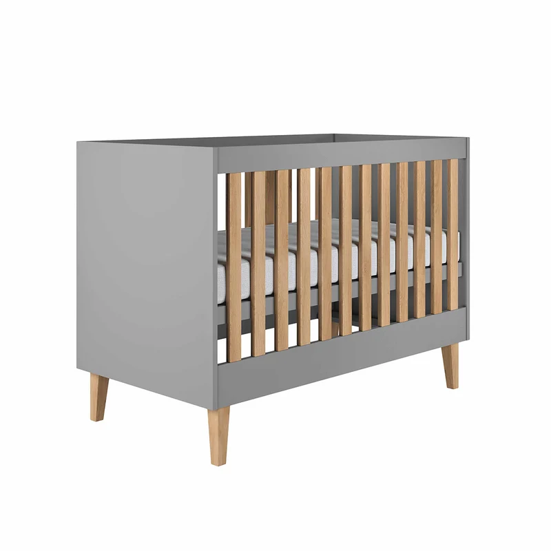 Lit bébé 60x120 Kocot Kids Kubi - Gris