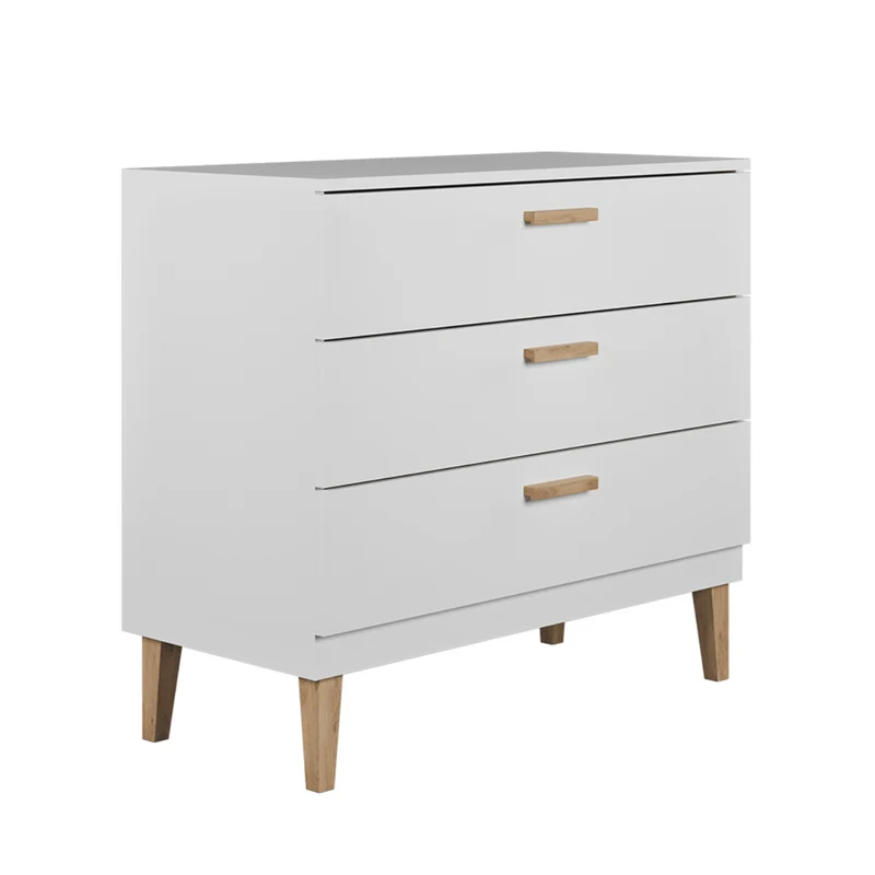 Commode 3 tiroirs Kocot Kids Kubi - Blanc