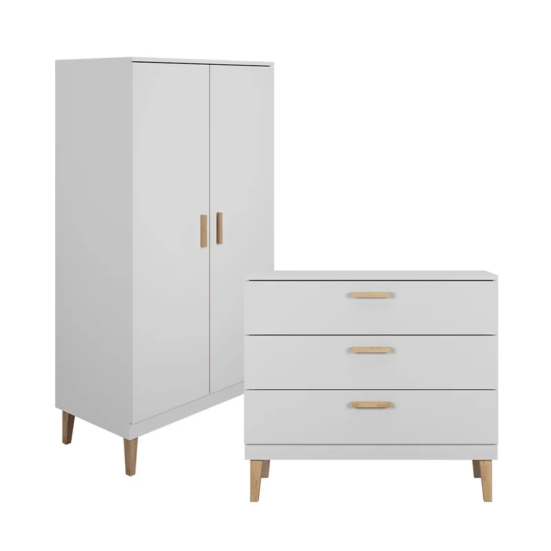 Commode et armoire Kocot Kids Kubi - Blanc