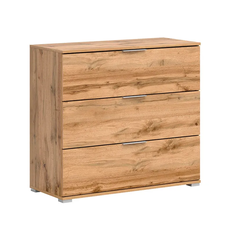 Commode 3 tiroirs Selma Blanc