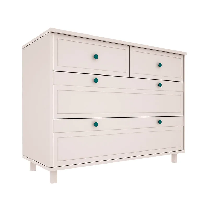 Commode 4 tiroirs Wood Luck Gabriel - Cachemire