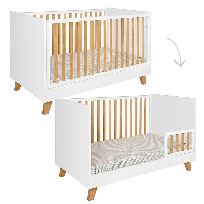Lit évolutif 70x140 Novelies Zara Blanc