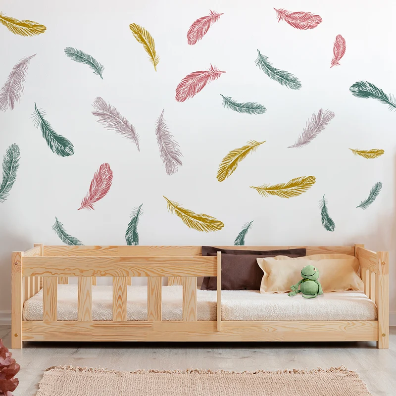 Lit 90x190 sommier inclus Elise Bois