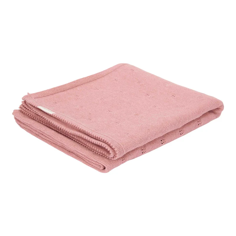 Couverture de lit tricotée