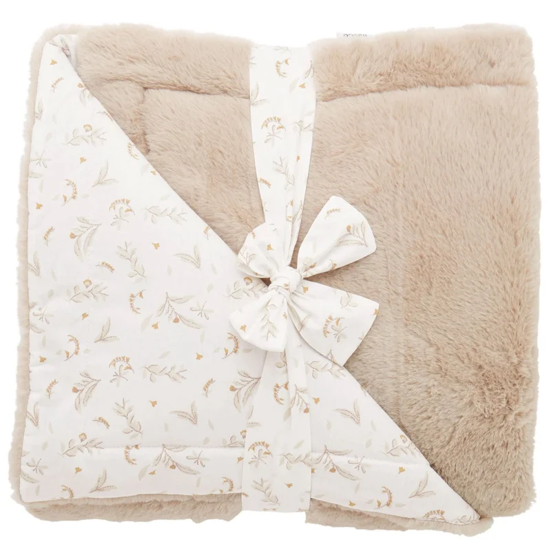 Couverture Luxe fausse fourrure angora