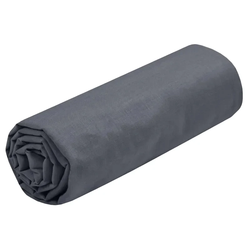 Drap housse ardoise | 90 x 190 cm