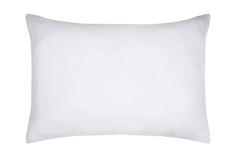 Taie d'oreiller 50 x 70 cm Blanche